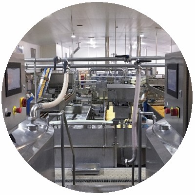 Dewlay cheesemakers production line image