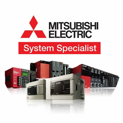 Mitsubishi logo for equipment specification and procurement